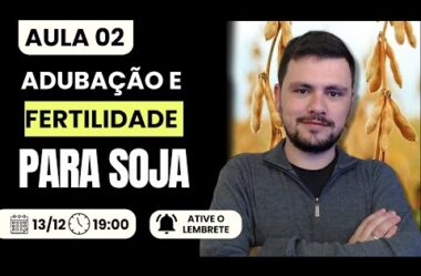 Aula 02 – Adubação e fertilidade do solo para soja I  Intensivo de Cultivo de soja