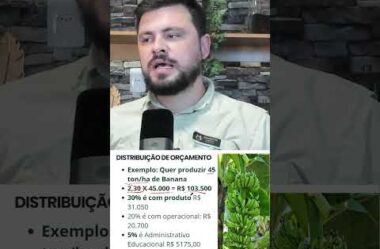 Já olhou isso – Distribuição dos orçamentos na Agricultura